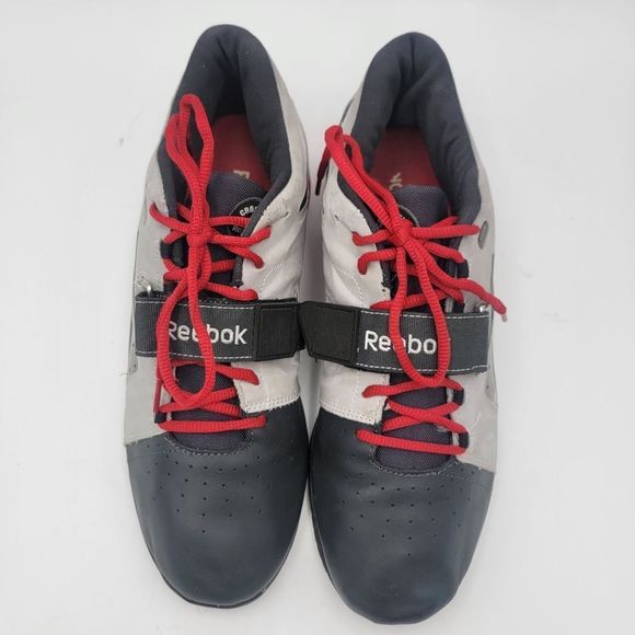 Reebok Crossfit Weightlifting Shoes Sneaker U-Form Lifter Plus Sz 13 Adjustable - Picture 4 of 12